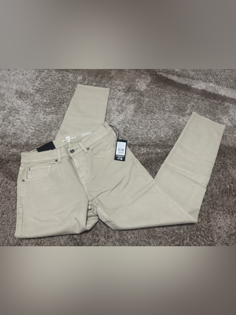 7 FOR ALL MANKIND SLIMMY STONE JEAN